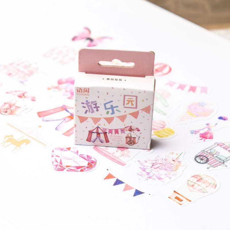 Cute Party-Themed Sticker Set