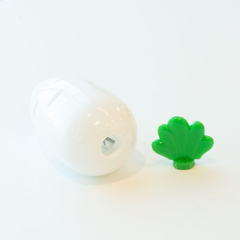 Carrot Rabbit Pencil Sharpener – White