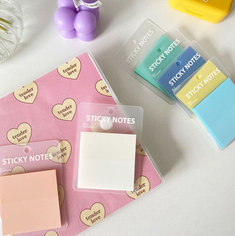 Transparent Sticky Notes