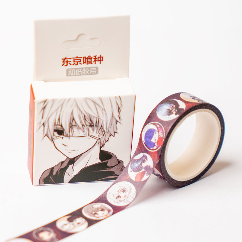Tokyo Ghoul Anime Washi Tape – Kaneki Ken & Characters Design 