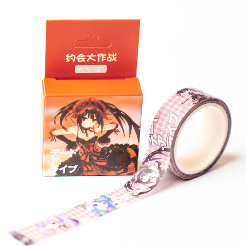 Date A Live Washi Tape – Kurumi Tokisaki Design