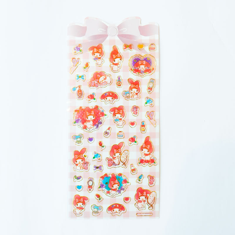 My Melody Puffy Sticker Sheet – Sweet Beauty Edition