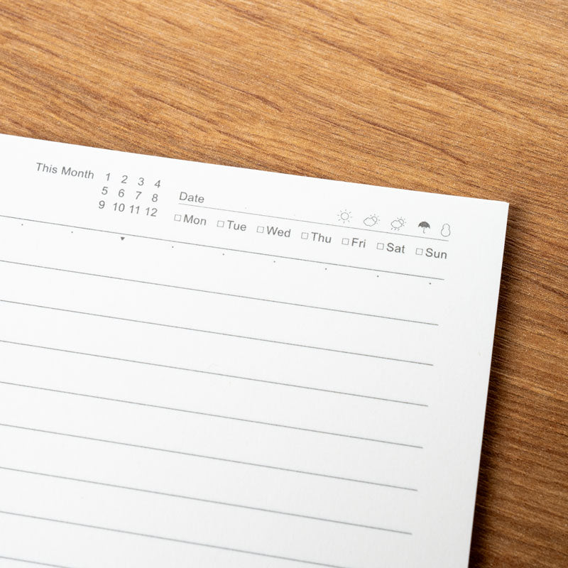 Cream Floral Spiral Notebook – Mémoire du moment