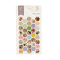 Honey Garden Hexagon Stickers -Themed Decorative Stickers
