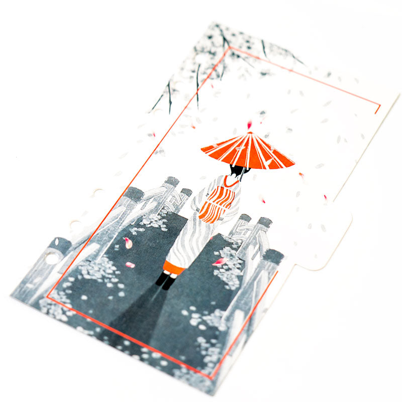 A6 Japanese-Inspired Planner Dividers