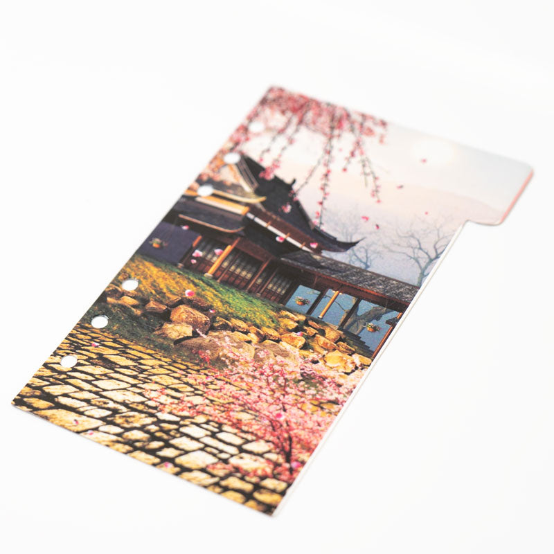 A6 Japanese-Inspired Planner Dividers