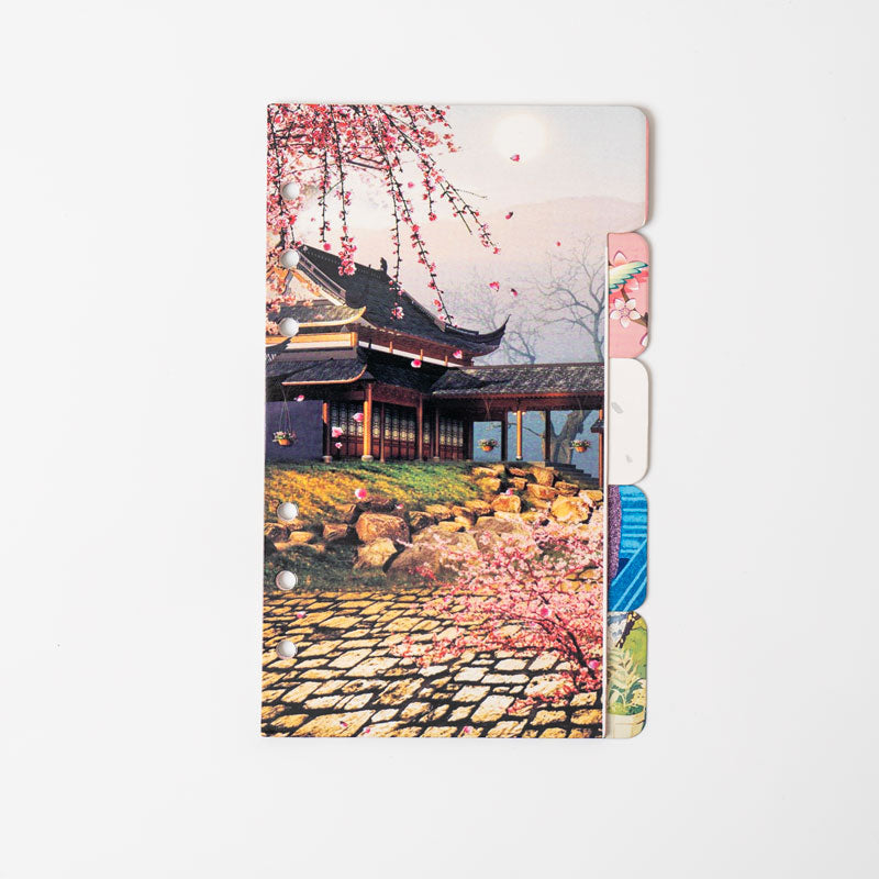 A6 Japanese-Inspired Planner Dividers