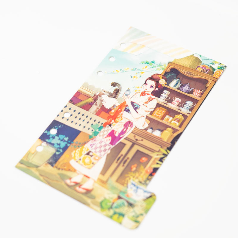 A6 Japanese-Inspired Planner Dividers