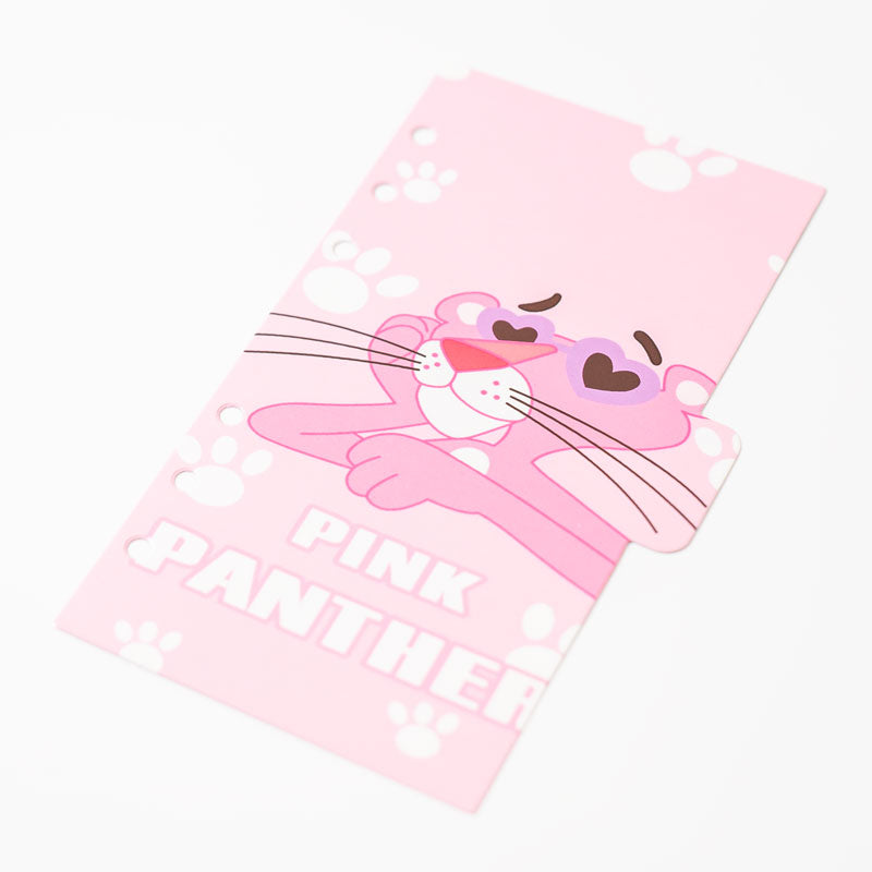 Pink Panther A6 Planner Dividers – Cute & Fun Organization for Your Planner