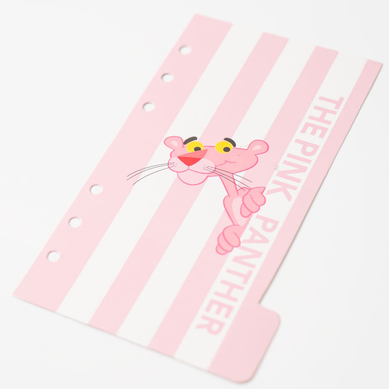 Pink Panther A6 Planner Dividers – Cute & Fun Organization for Your Planner