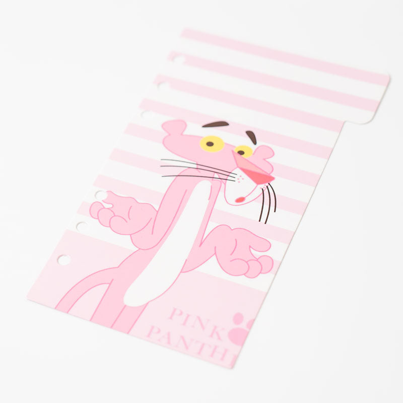 Pink Panther A6 Planner Dividers – Cute & Fun Organization for Your Planner
