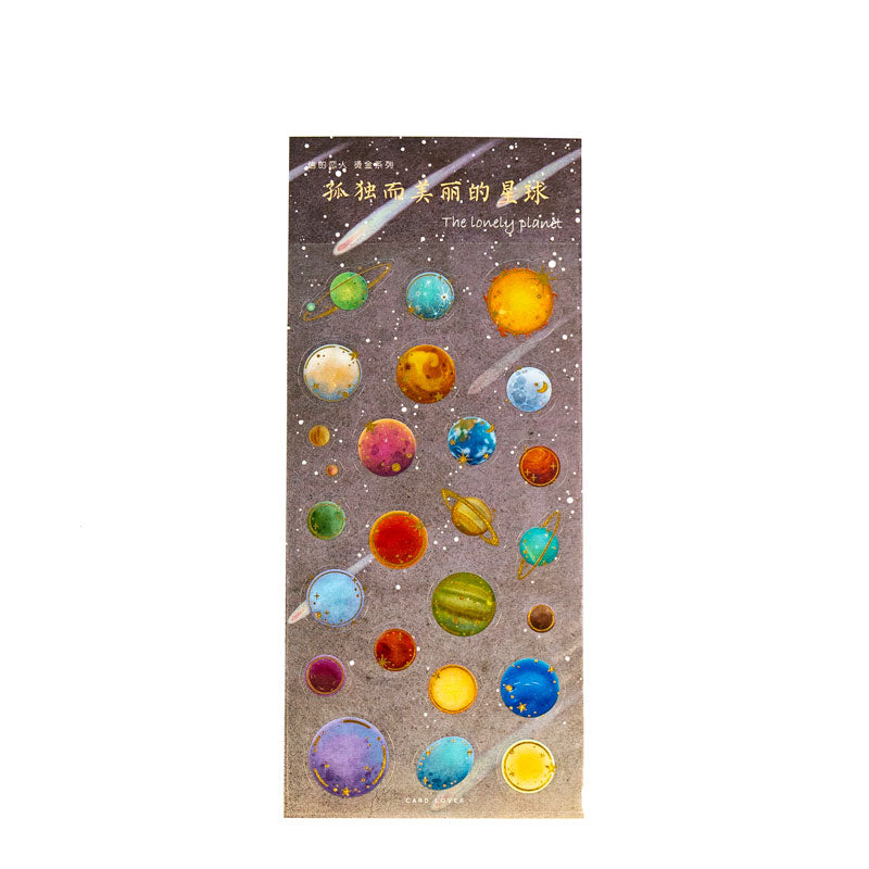 Cosmic Planet Stickers