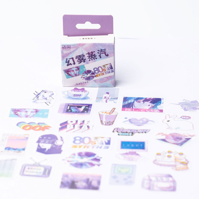 Aesthetic Sticker Pack – 50 Unique Designs