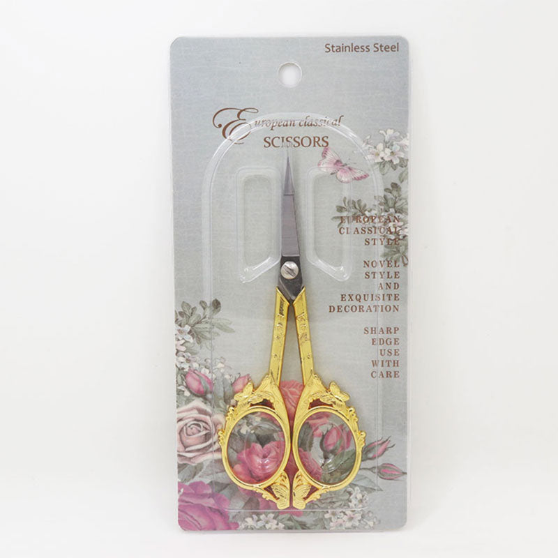 Vintage Butterfly Embroidery Scissors – Elegant & Precise for Sewing