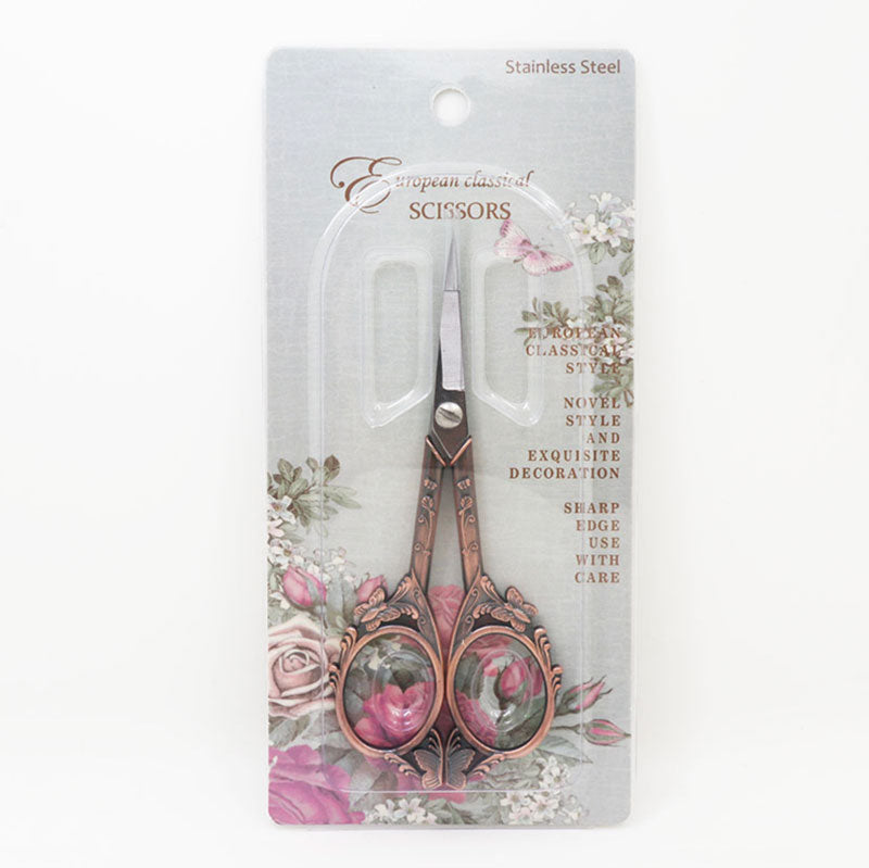Vintage Butterfly Embroidery Scissors – Elegant & Precise for Sewing