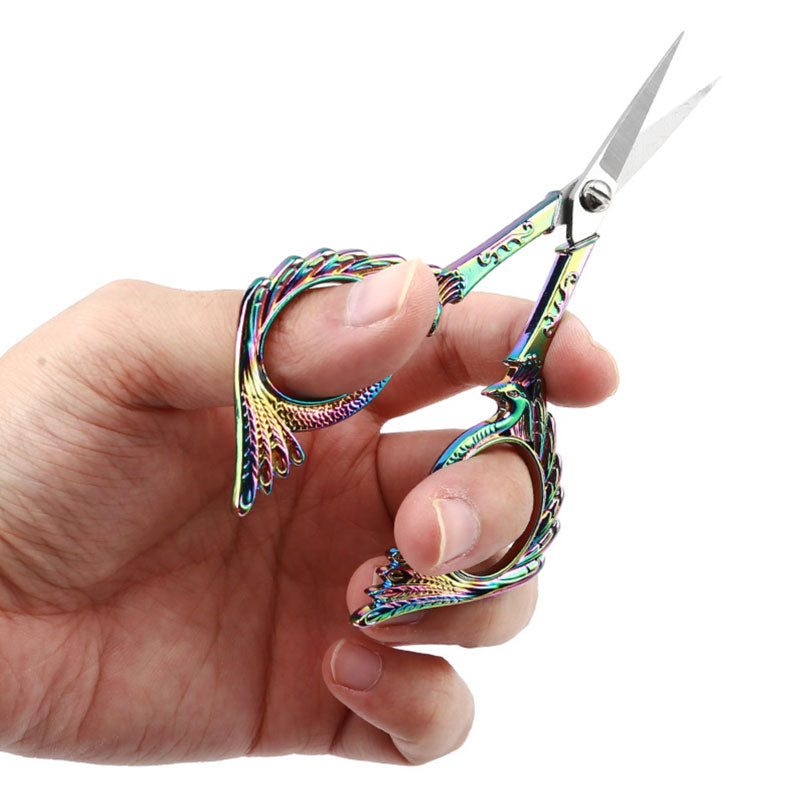 Vintage Peacock Embroidery Scissors – Elegant & Precise for Sewing