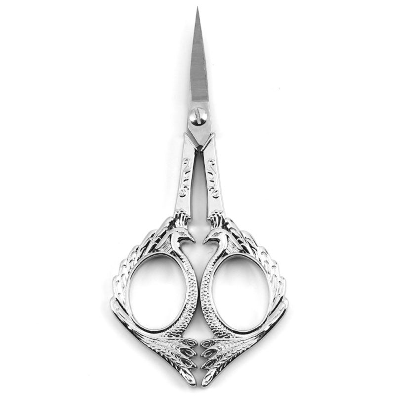 Vintage Peacock Embroidery Scissors – Elegant & Precise for Sewing