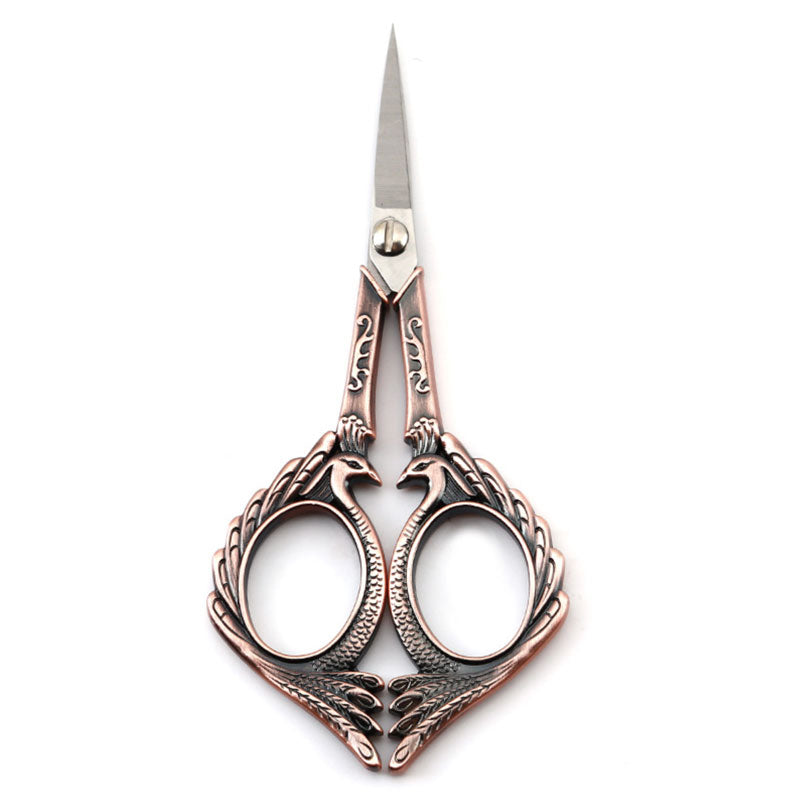 Vintage Peacock Embroidery Scissors – Elegant & Precise for Sewing