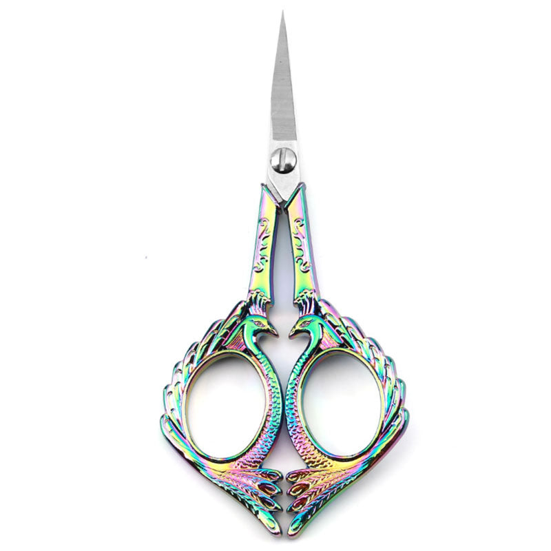 Vintage Peacock Embroidery Scissors – Elegant & Precise for Sewing