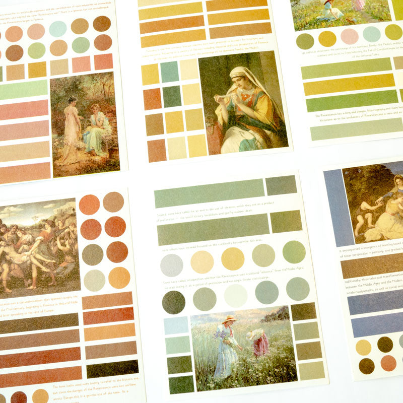 Renaissance & Realism Art-Inspired Sticker Sheets