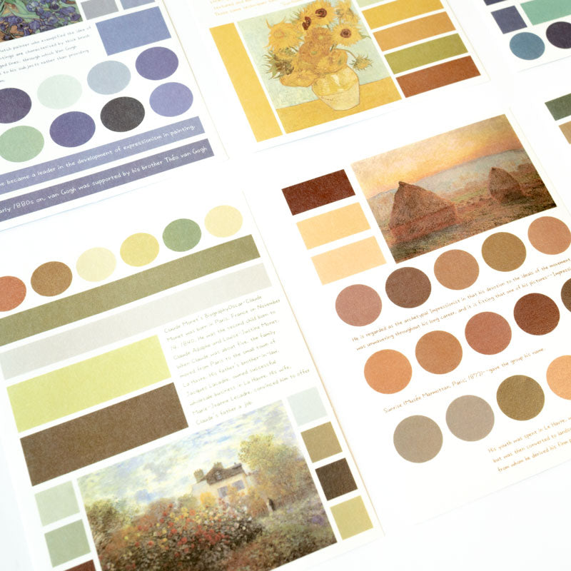 Post-Impressionist & Modern Masterpiece Sticker Sheets