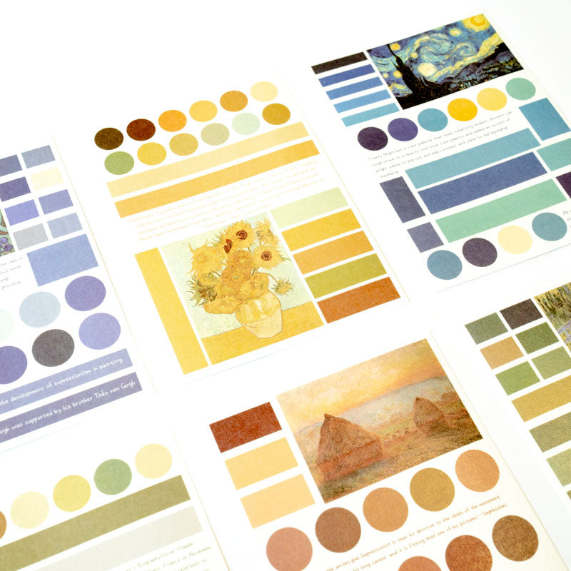 Post-Impressionist & Modern Masterpiece Sticker Sheets