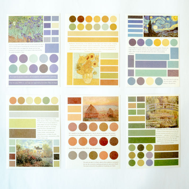 Post-Impressionist & Modern Masterpiece Sticker Sheets