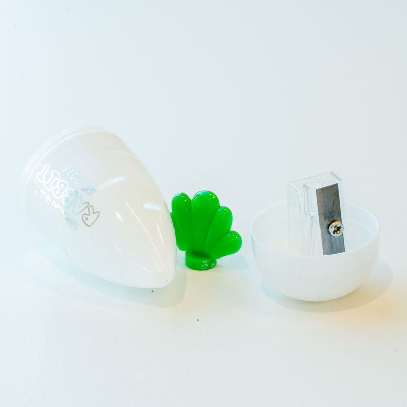 Carrot Rabbit Pencil Sharpener – White