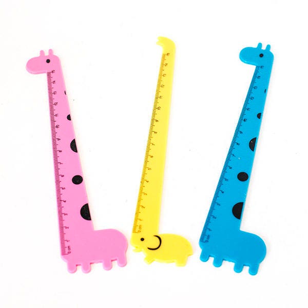 Blue Animal Shaped Ruler