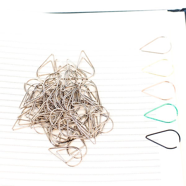 10 Silver Paper Clips