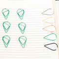 10 Green Paper Clips