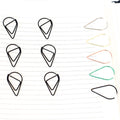 10 Black Paper Clips