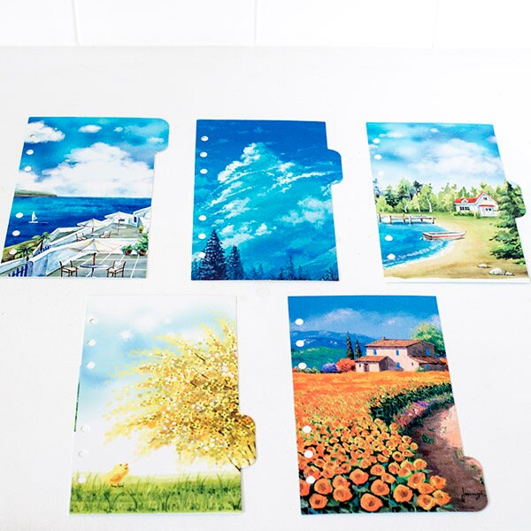 A6 Scenic Planner Dividers