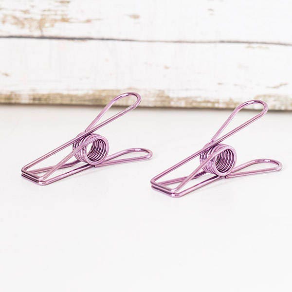 2pcs Vintage Purple Fishtail Clip