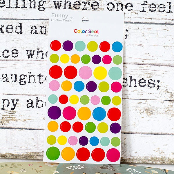 Round stickers