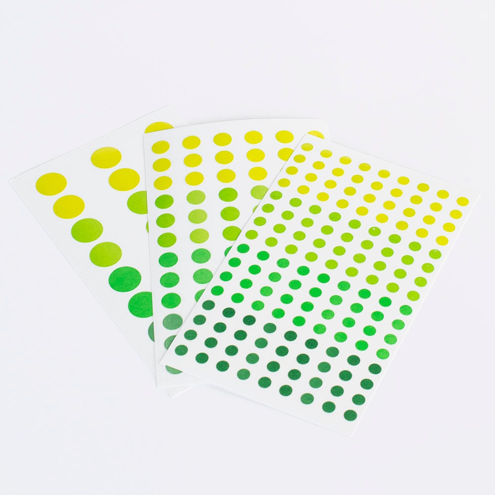 Dot Stickers Green Open