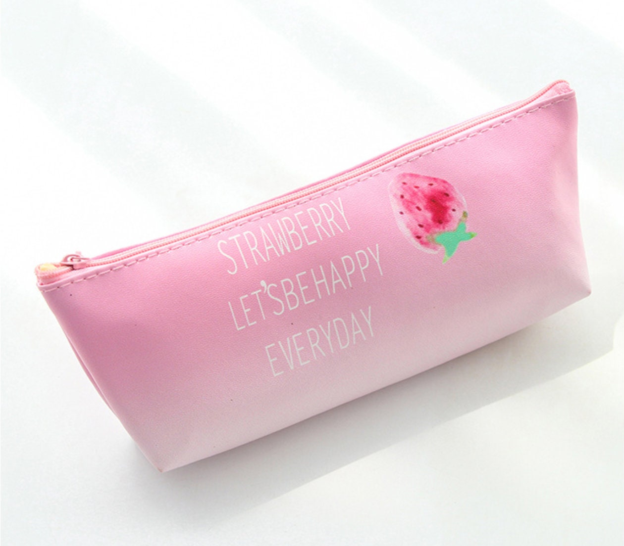 Strawberry Vibes Pencil Case – 3 Adorable Styles