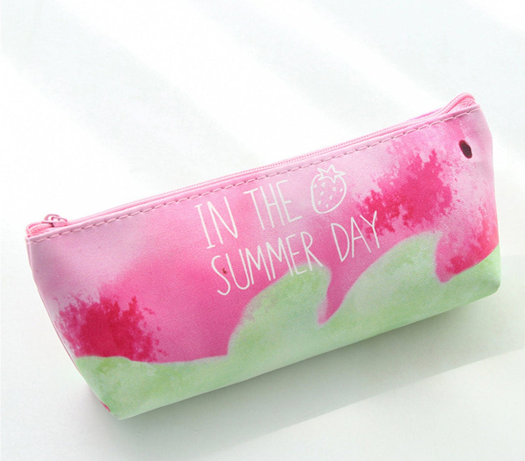 Strawberry Vibes Pencil Case – 3 Adorable Styles