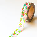 Roses Floral Washi Tape – Elegant & Versatile for Crafts & Journals