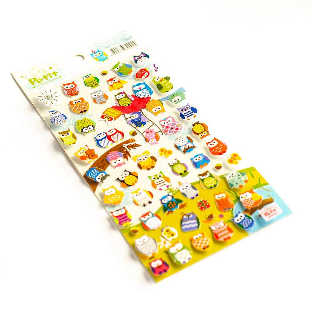 Owls Scrapbooking Stickers