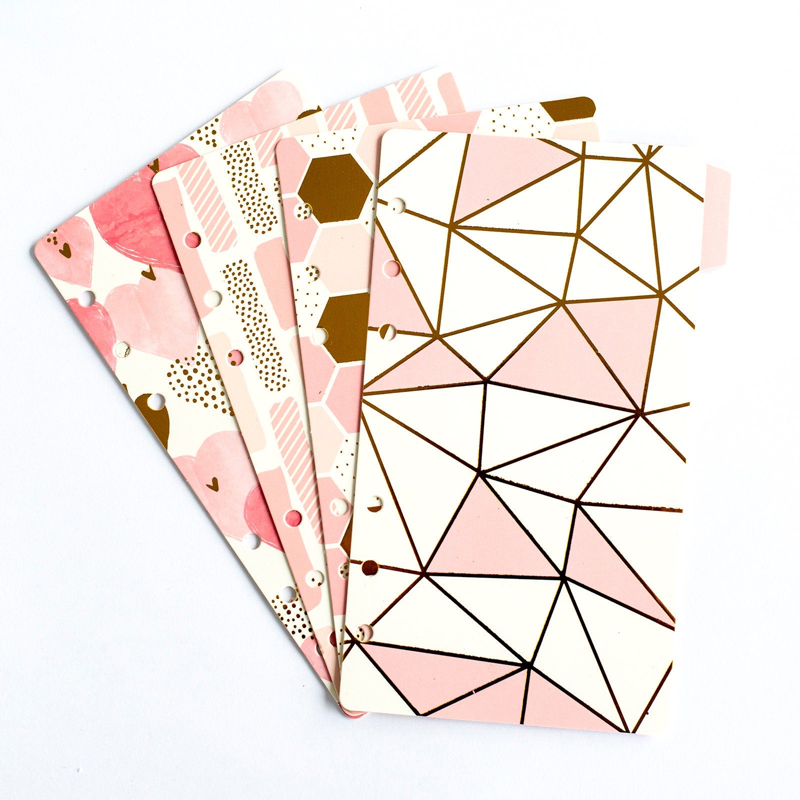Pink Planner Dividers – A5 & A6 Sizes