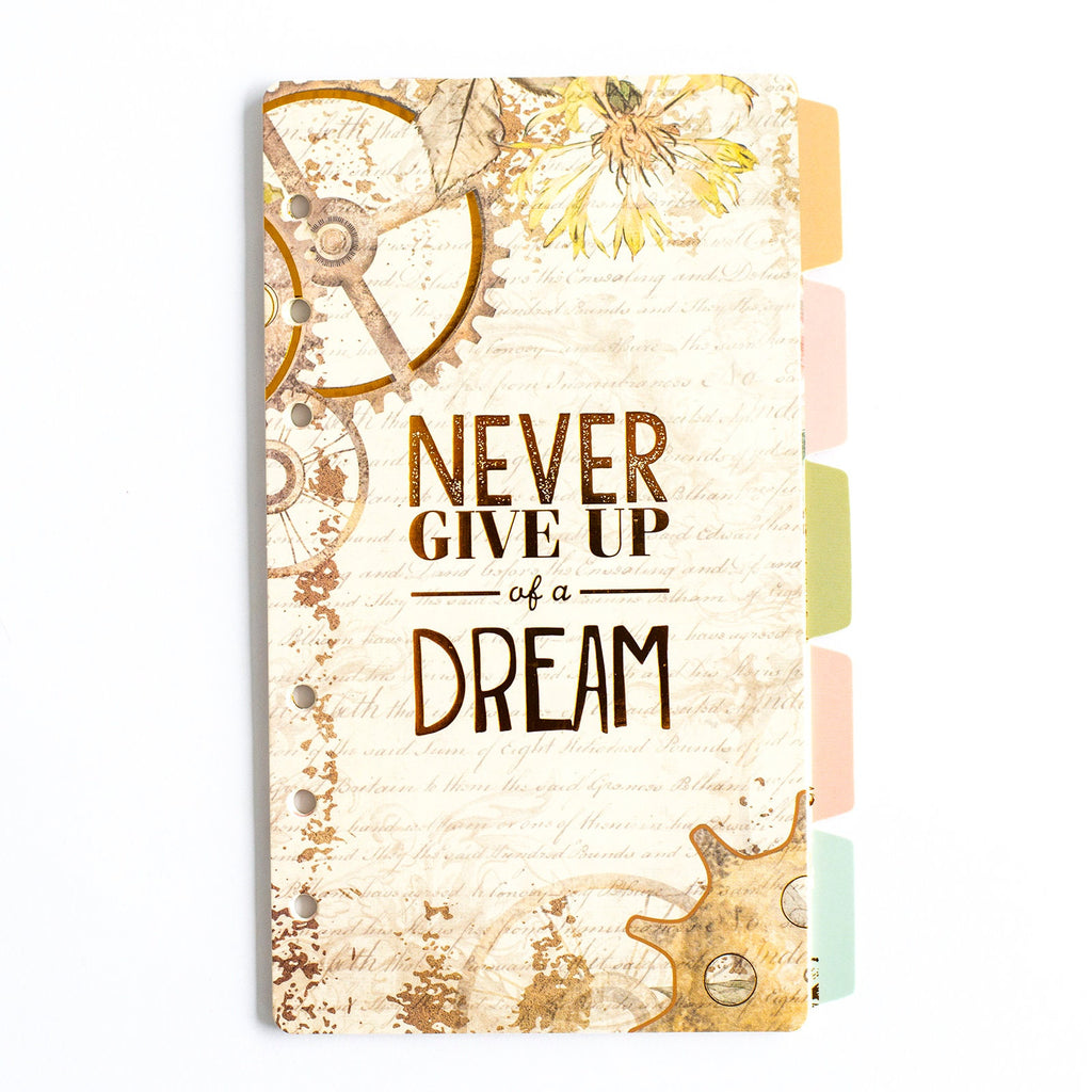Vintage Dream Planner Dividers – A5 & A6