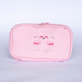 Pink Flamingo Pencil Case – “Miss You, Me Too