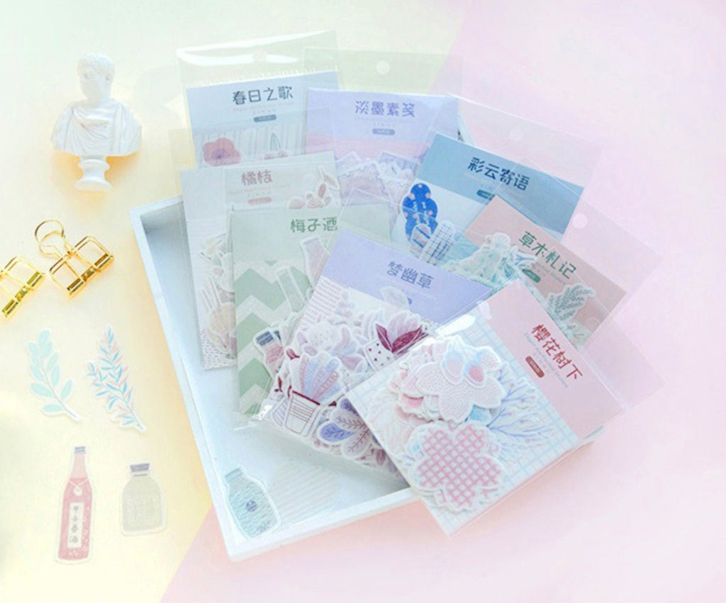 Japanese Style Deco Sticker Pack