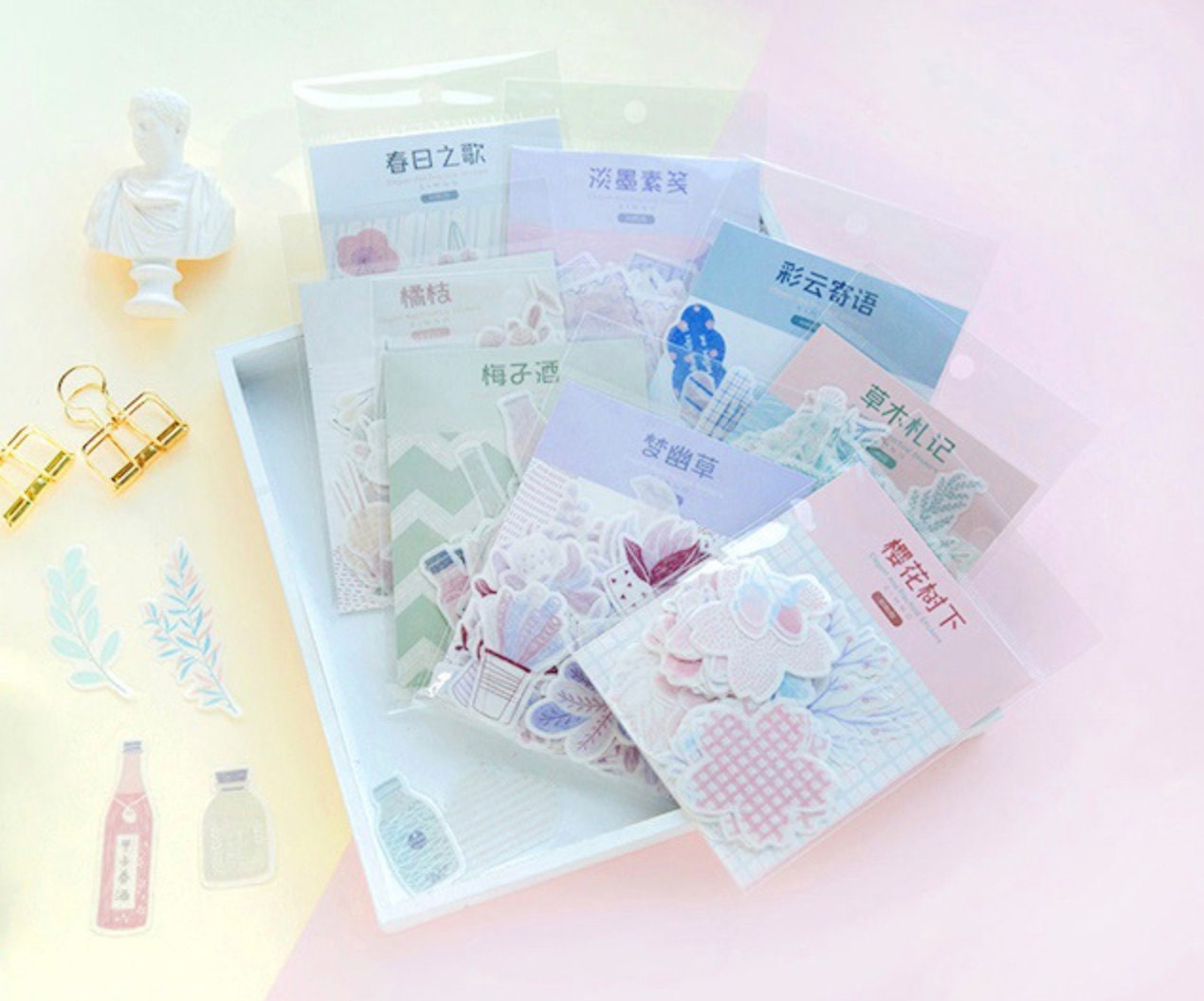 Japanese Style Deco Sticker Pack