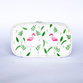 Pink Flamingo in Green Garden Pencil Case – Stylish & Spacious