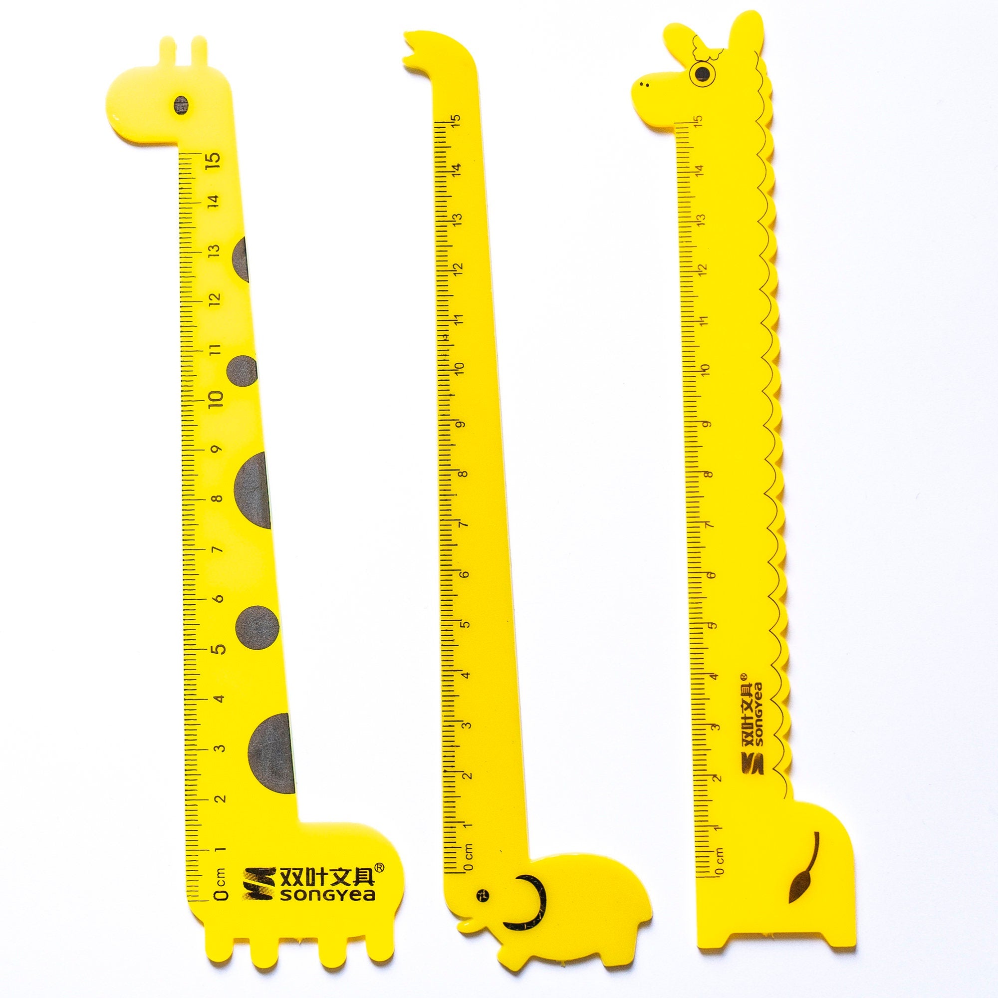 Yellow Animal Shaped Ruler