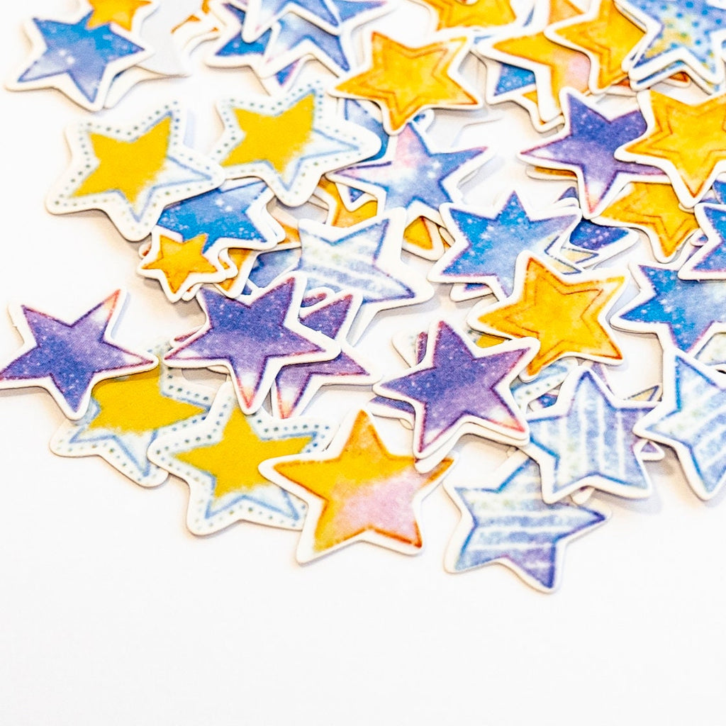 Pastel Star Stickers Pack