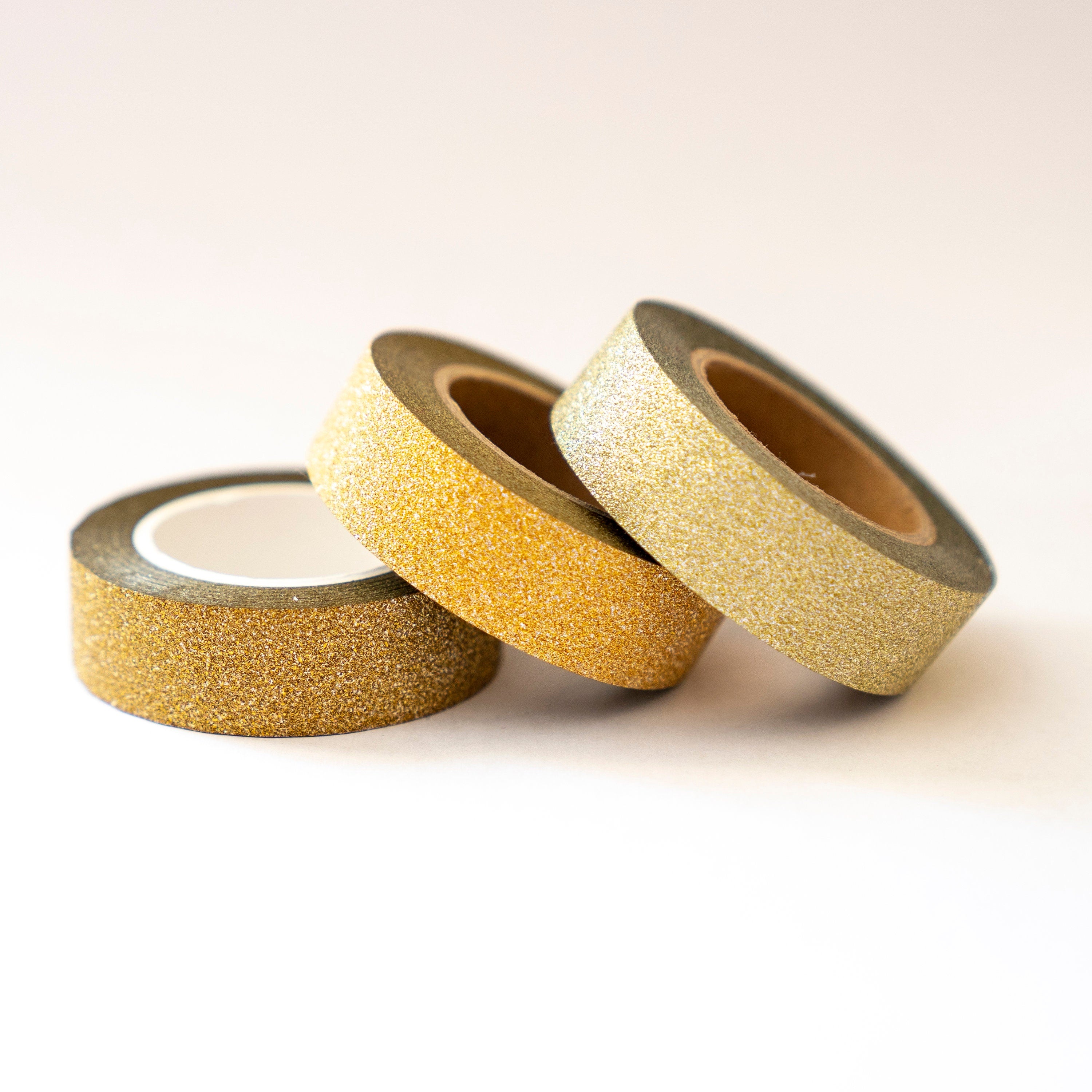 Gold Glitter Washi Tape – Sparkling & Stylish Decorative Tape