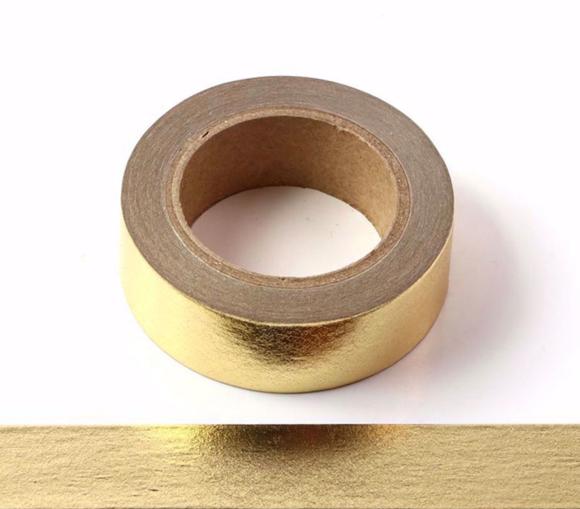 Plane Light Gold Foil Washi Tape